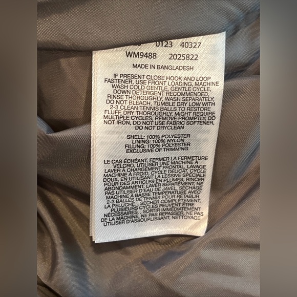 Columbia Puffect II Jacket Mens Large Gray Black Puffer Insulated New Tags - Picture 14 of 15